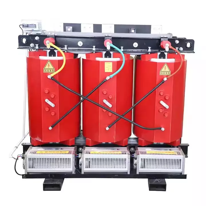 1500kva 33 / 0.4kv MV နှင့် HV ခြောက်သွေ့သော track transformer