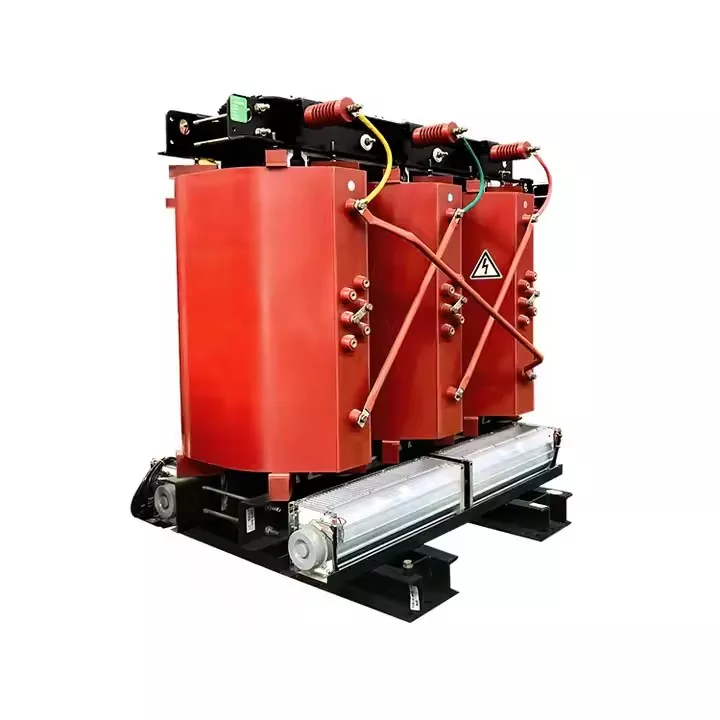 750 KVA 3 အဆင့်ပြင်ပခြောက်သွေ့သော track transformer